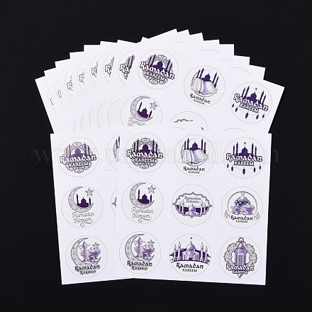 Lesser Bairam Theme Paper Stickers DIY-L063-A09-1