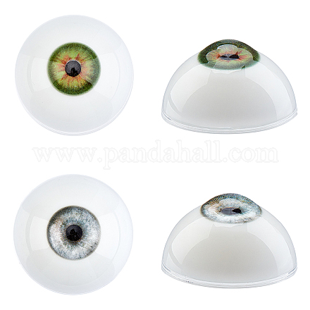 Pandahall elite 2 couleurs yeux artisanaux DIY-PH0002-10-1