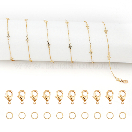 CHGCRAFT DIY Chain Bracelet Necklace Making Kit DIY-CA0005-37-1