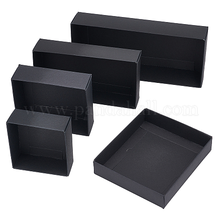 BENECREAT 10Pcs 5 Style Present Packaging Box CON-BC0002-32C-1