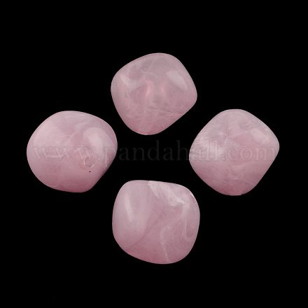 Bicone Imitation Gemstone Acrylic Beads OACR-R024-21-1