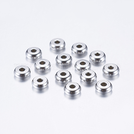 Intercalaire perles en 304 acier inoxydable STAS-L198-33C-1