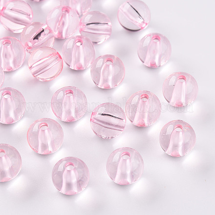 Perles en acrylique transparente MACR-S370-A10mm-702-1