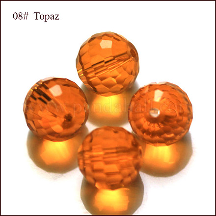 Perles d'imitation cristal autrichien SWAR-F073-10mm-08-1