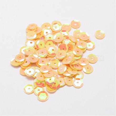 Perles de paillette en plastique PVC-A002-8mm-01-1