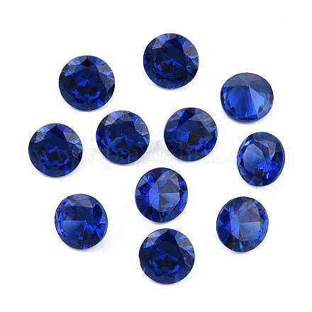 A forma di diamante zirconi indicò cabochon ZIRC-R004-8mm-06-1
