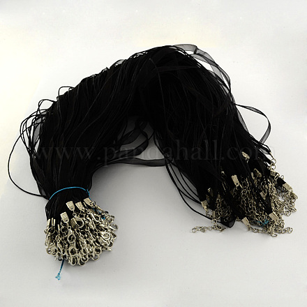 Collar de cuerda múltiple para hacer joyas NJEW-R217-12-1