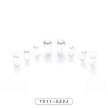 シリコーン織機ツール  ネイルアートツール  フィンガートゥスプリッター  ホワイト  約8個/セット MRMJ-T011-022J-1