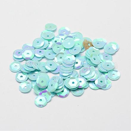 Plastic Paillette Beads PVC-A002-8mm-03-1