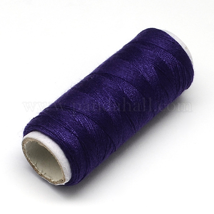 Cordones de hilo de coser de poliéster 402 para tela o diy artesanal OCOR-R027-20-1