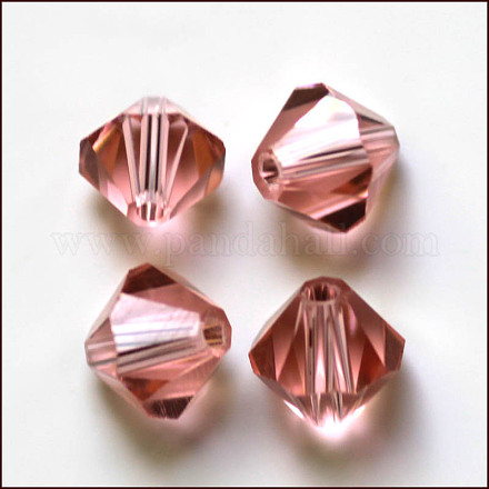 Abalorios de cristal austriaco de imitación SWAR-F022-4x4mm-319-1