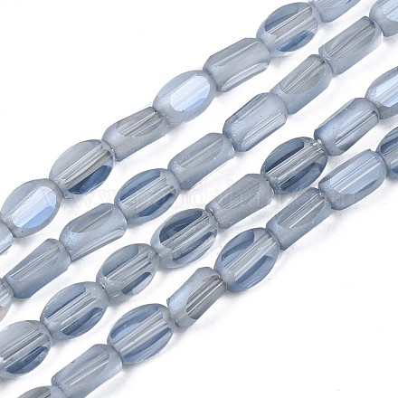 Chapelets de perles en verre électroplaqué EGLA-S188-12-A02-1