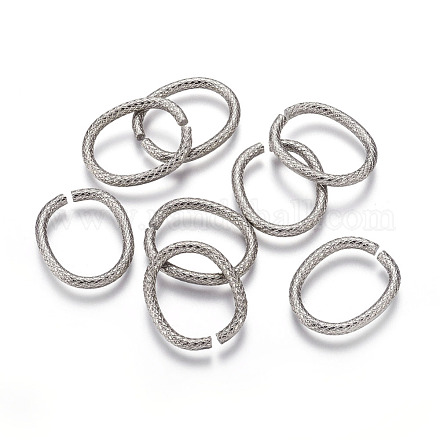 304 Stainless Steel Linking Rings X-STAS-I102-05-1