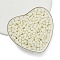Acrylic Imitation Pearl Beads, Teardrop, Irregular, Opaque, Mint Cream, 5x5x4mm, Hole: 1.4mm
