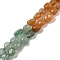Natural Aventurine Beads Strands, Nuggets, Tumbled Stone, 5~14x4~10x4~8mm, Hole: 0.8~1mm, about 45~59pcs/strand, 15.75~16.34 inch(40~41.5cm)