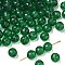 Transparent Acrylic Beads, Round, Dark Green, 8mm, about 2160pcs/500g.