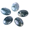 Natural Indian Agate Cabochons, Flat Oval, 25x18mm