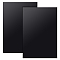 OLYCRAFT 2 Sheets Black ABS Plastic Sheet 11.8x7.9 inch ABS Plastic Plates 2.5mm Thick Hard Plastic Sheet for Architectural Models Sand Table Building Model Material Supplies
