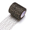 Deco Mesh Ribbons, Tulle Fabric, Tulle Roll Spool Fabric For Skirt Making, Black, 75mm