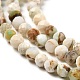 Chapelets de perles en opale vert naturel G-Z035-A02-03A-4