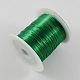 Tronçon vert perles élastique chaîne de fil X-EW-S002-10-1