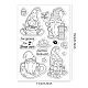 GLOBLELAND Gnome Clear Stamps Drink Cake Teacup Silicone Clear Stamp Seals for Cards Making DIY Scrapbooking Photo Journal Album Decoration DIY-WH0167-56-794-6
