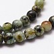 Natural African Turquoise(Jasper) Beads Strands X-G-D840-90-8mm-3