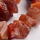 Pepitas teñidos hebras de abalorios de piedras preciosas naturales G-J332-E10-1