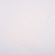 Ткань из искусственной кожи с цветочным узором DIY-WH0183-06D-2