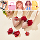 Conjuntos de decoración de zapatos de boda nbeads AJEW-NB0005-13B-4