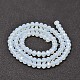 Faceted Rondelle Glass Beads Strands X-GLAA-I033-6mm-28-2