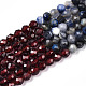 Natural & Synthetic Mixed Gemstone Beads Strands G-D080-A01-02-32-4