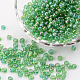 Ornaland 6/0 perles de rocaille rondes en verre SEED-OL0002-02-4mm-11-3