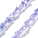 Galvanoplastie des brins de perles de verre papillon EGLA-A036-10A-AB01-1