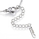 304 Stainless Steel Pendant Necklaces NJEW-N0074-06P-3