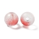 Frosted Glass Beads GLAA-P029-07A-3