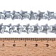 Galvanisieren transparente Glasperlen Stränge&nbsp;EGLA-N056-04A-A05-4
