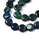 Natural Chrysocolla and Lapis Lazuli Beads Strands X-G-N330-032B-01-3