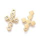316 Surgical Stainless Steel Tiny Cross Charms STAS-F256-020G-3