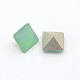 Faceted Square K9 Glass Pointed Back Rhinestone Cabochons RGLA-M003-5x5mm-033-2