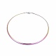 304 Stainless Steel Choker Necklaces and Bangles Jewelry Sets SJEW-L144-A01-M-2