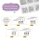 80Pcs 5 Style 304 Stainless Steel Earring Hooks STAS-YW0001-24-2