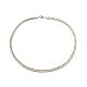 304 Stainless Steel Cuban Link Chain Necklace for Men Women NJEW-E093-03GP-01-1