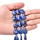 Chapelets de perles en lapis-lazuli naturel G-K311-03A-02-2