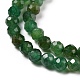 Natural Fuchsite Beads Strands X-G-C009-A13-4