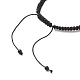 Acrylic Braided Bead Bracelet BJEW-JB08552-03-5