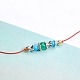 Tappi di perline in lega stile tibetano stile misto TIBE-JP0003-01-9