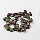 Nuggets Synthetical Ruby in Zoisite Beads Strands G-M341-25-2