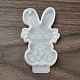 Easter Rabbit Silicone Keychain Pendant Molds SIL-Z018-06A-3