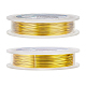 BENECREAT 22-Gauge Tarnish Resistant Gold Wire CWIR-BC0001-0.6mm-G-2